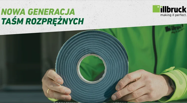 illbruck wprowadza Nową Generację impregnowanych taśm rozprężnych